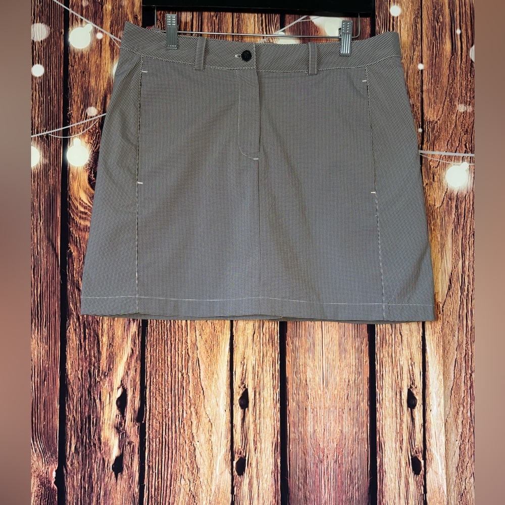Maggie Lane Check Mini Skort for Women Size 10